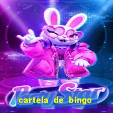 cartela de bingo 75 para imprimir